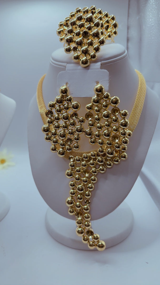 Bold Brazilian Necklace Set