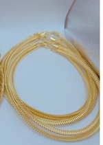 Load image into Gallery viewer, 18K Brazilian cord necklace