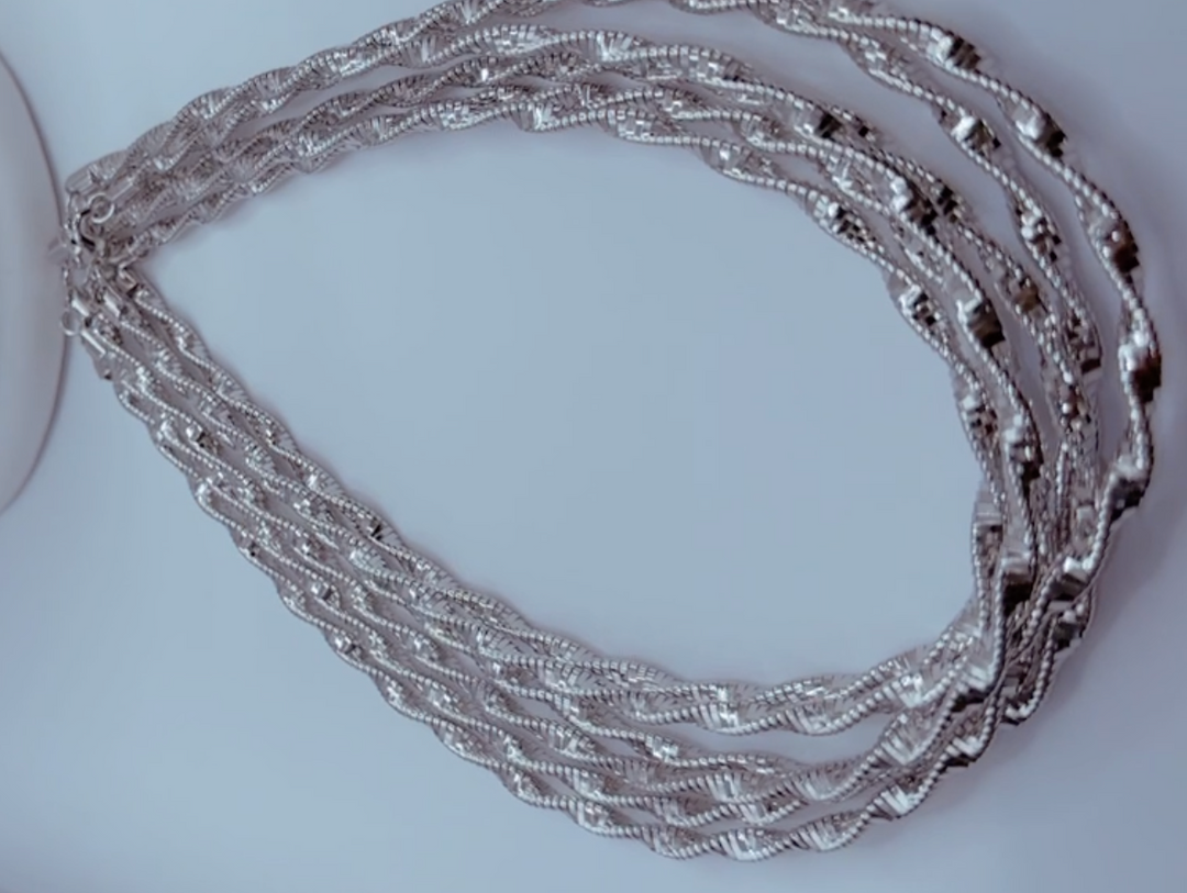 18K Brazilian cord necklace