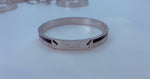 Load image into Gallery viewer, FABBZ &quot;WHITE GOLD &quot;NAME BRAND BRACELET