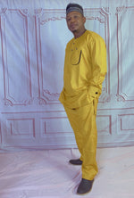 Load image into Gallery viewer, Fabbz Mustard Men Suit